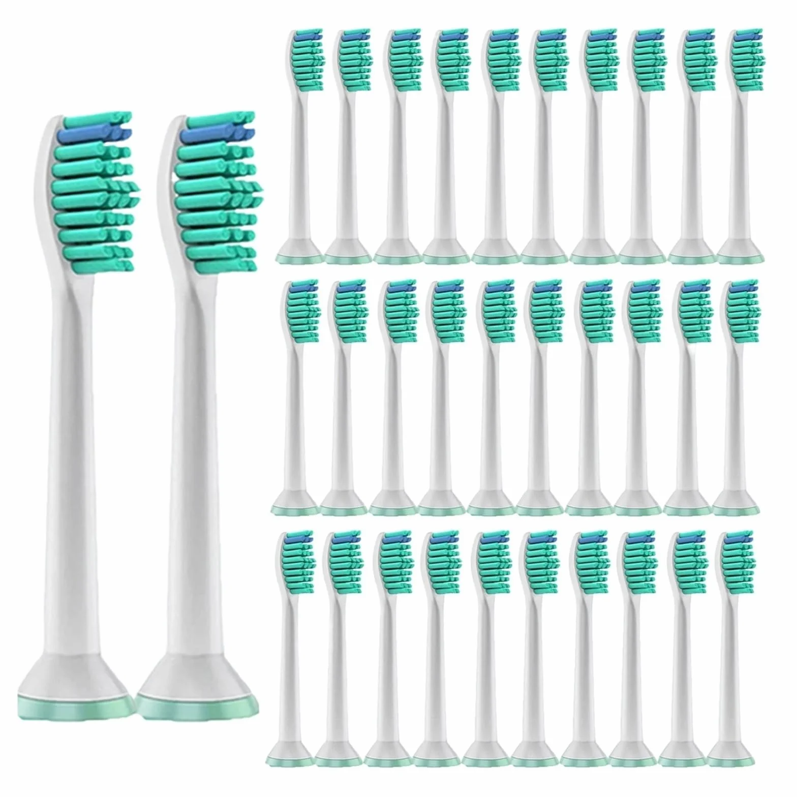 Replacement Toothbrush Heads Compatible with 32pcs